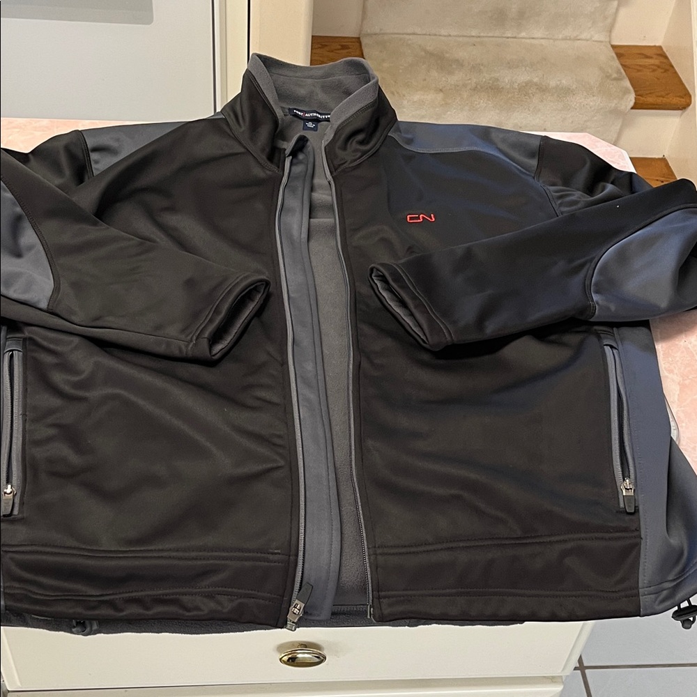 Port Authority Black and Gray Performance Jacket